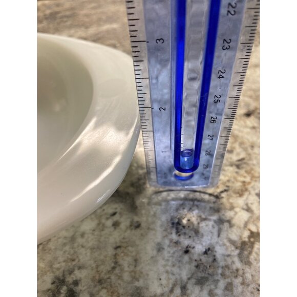 Vintage Pyrex White Milk Glass Divided Dish – 1.5 Qt Oval Mid-Century Casserole - Picture 5 of 7